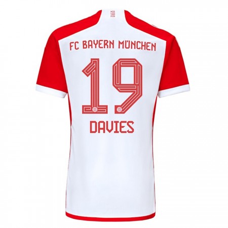 Maglia FC Bayern Monaco Alphonso Davies 19 Prima Divisa 2023-24 Maglia FC Bayern Monaco Alphonso Davies 19 Prima Divisa 2023-24